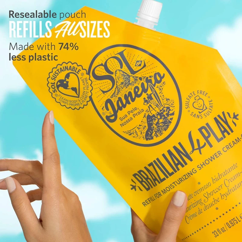 Crème de douche hydratante Brazilian 4 Play