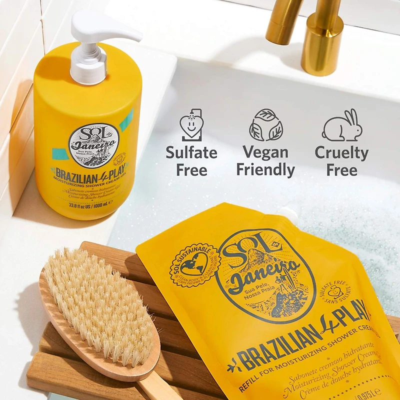 Crème de douche hydratante Brazilian 4 Play
