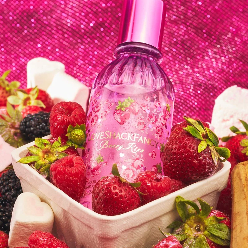 Brume parfumée avec guimauve pour le corps et les cheveux Berry Kiss