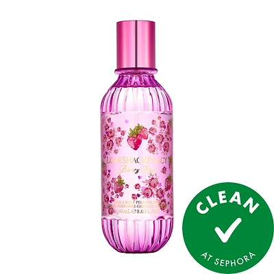 LoveShackFancy Berry Kiss Hair & Body Perfume Mist with Marshmallow 8 oz / 240 ml Body Spray