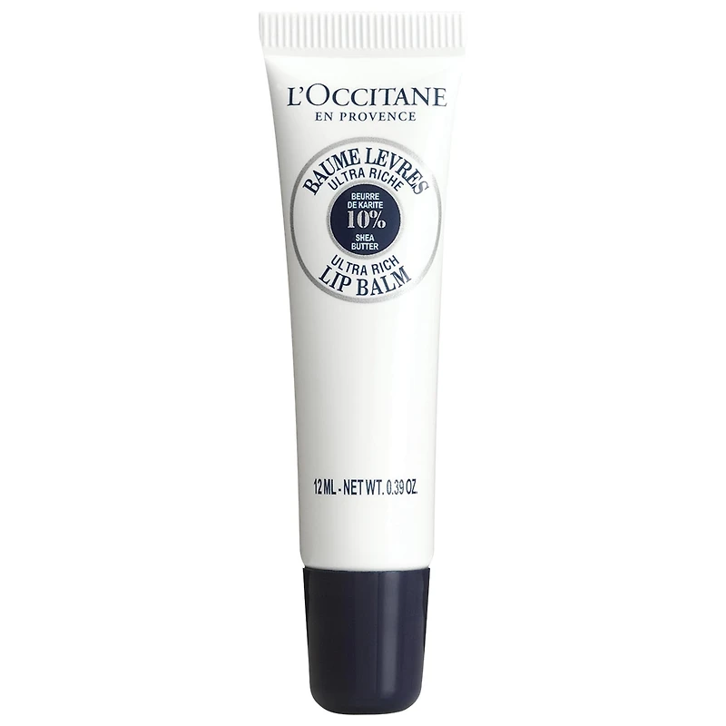 L'Occitane Softening and Nourishing Shea Butter Ultra Rich Lip Balm 0.39 oz / 12 ml