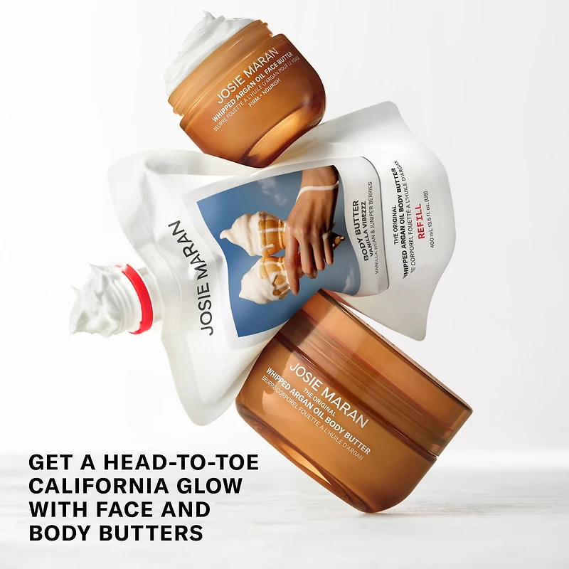 Whipped Argan Oil Firming + Hydrating Face Butter Moisturizer
