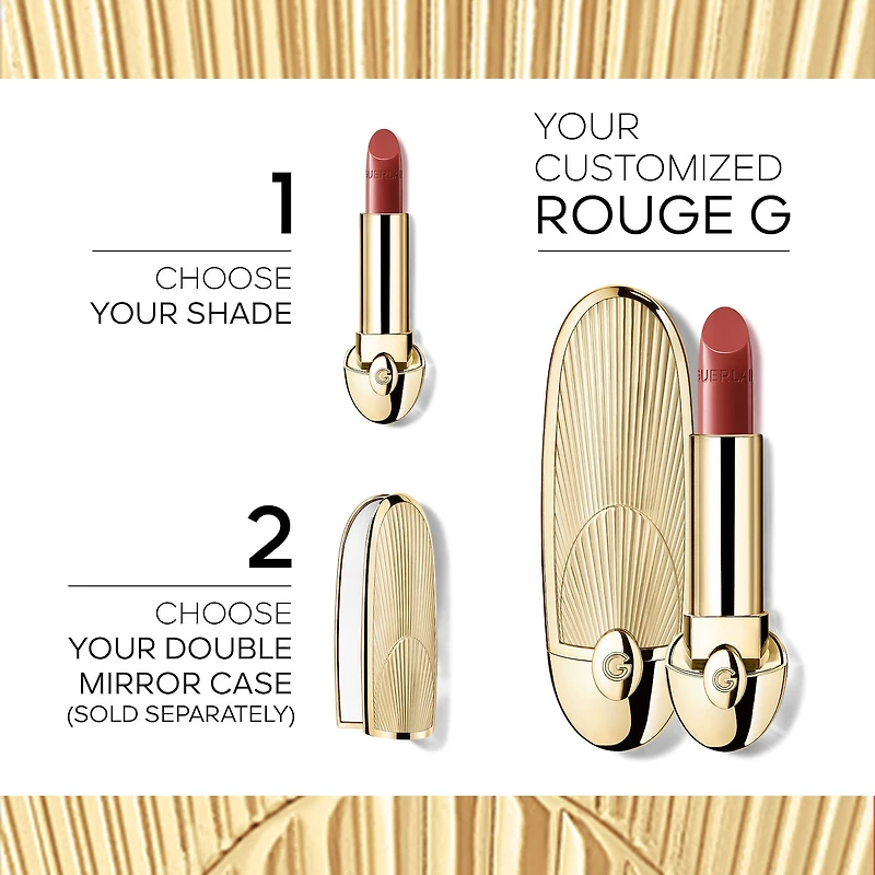 Rouge G Customizable Satin & Velvet Matte Lipstick