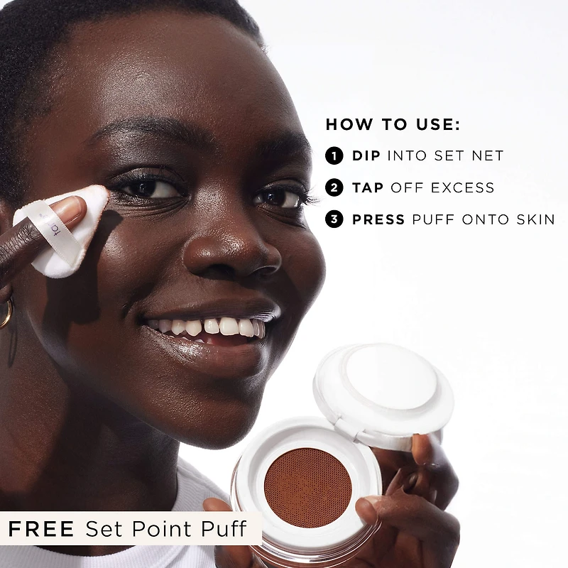 creaseless loose setting & brightening powder