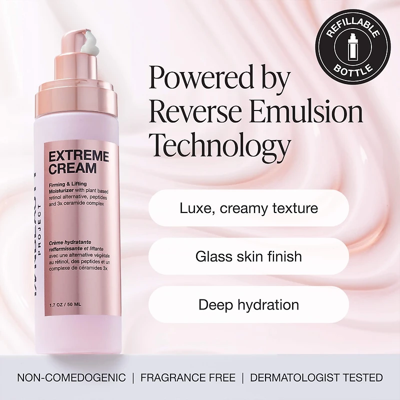 Extreme Cream Anti-Aging, Firming, & Lifting Refillable Moisturizer