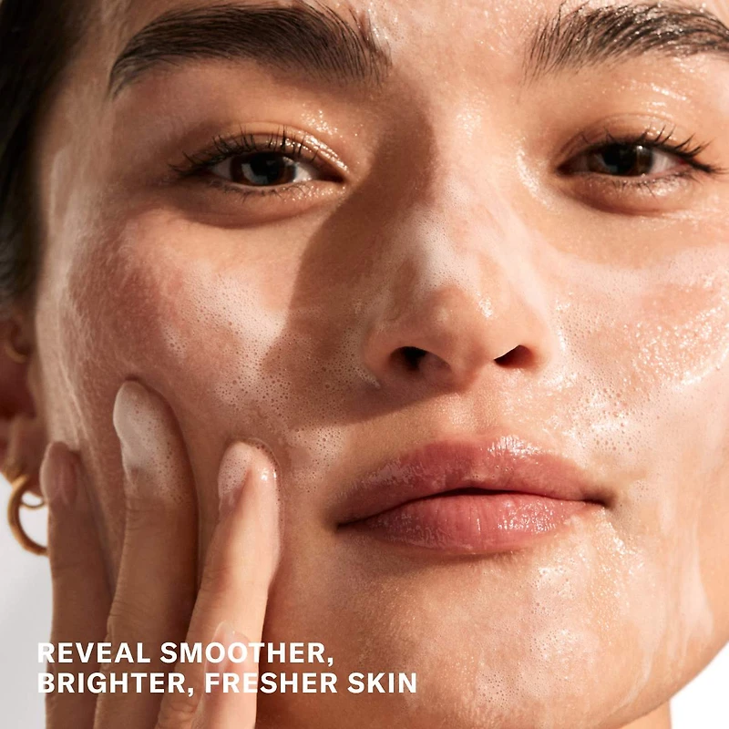Pineapple Enzyme Exfoliating + Brightening Foaming Gel Cleanser with AHAs