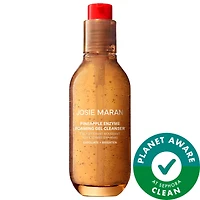 JOSIE MARAN Pineapple Enzyme Exfoliating + Brightening Foaming Gel Cleanser with AHAs 5 oz / 150 ml