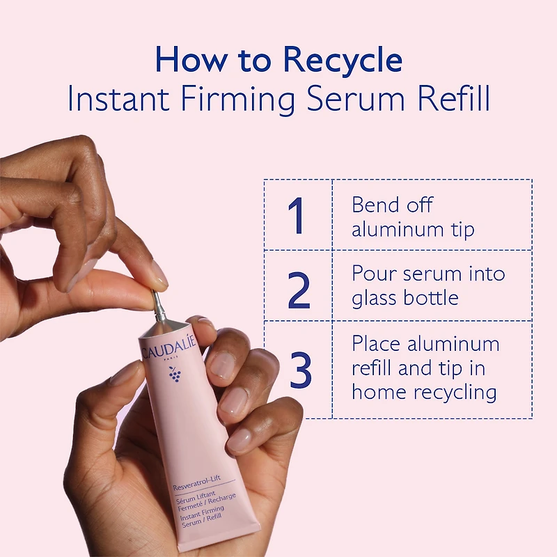 Sérum fermeté alternative au rétinol rechargeable Resveratrol-Lift