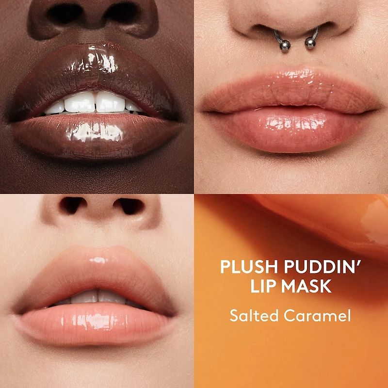 Plush Puddin’ Intensive Recovery Lip Mask With Pomegranate Sterols + Vitamin E