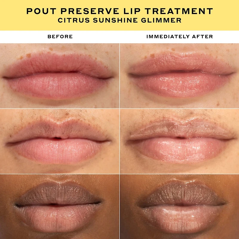 Soin hydratant pour les lèvres aux peptides Pout Preserve
