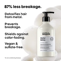 Shampoing sans sulfate Metal Detox