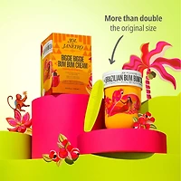 Crème raffermissante pour le corps Brazilian Bum Bum rechargeable avec Guaranà riche en caféine