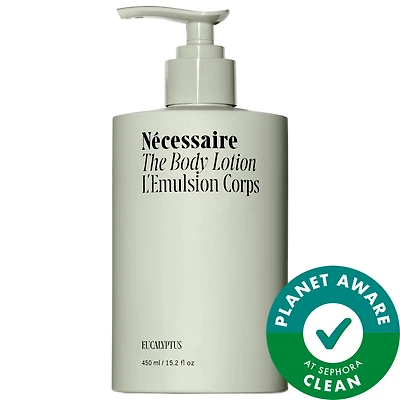 Nécessaire The Body Lotion Eucalyptus - Firming Lotion With 5 Peptides + 2.5% Niacinamide 15.2 oz / 450 ml
