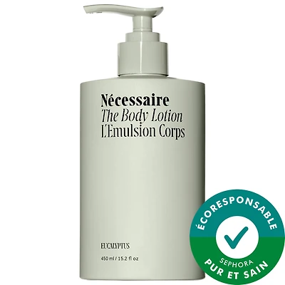 Lotion pour le corps raffermissante à l’eucalyptus avec cinq peptides et 2,5 % de niacinamide