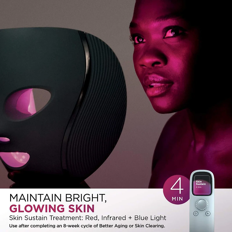 CryoGlow™ Cooling + LED Face Mask