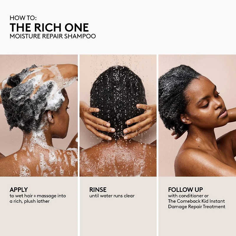 Shampooing réparateur hydratant The Rich One