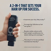 Men's Active Cleanse Scalp Shampoo + Conditioner for Thinning Hair