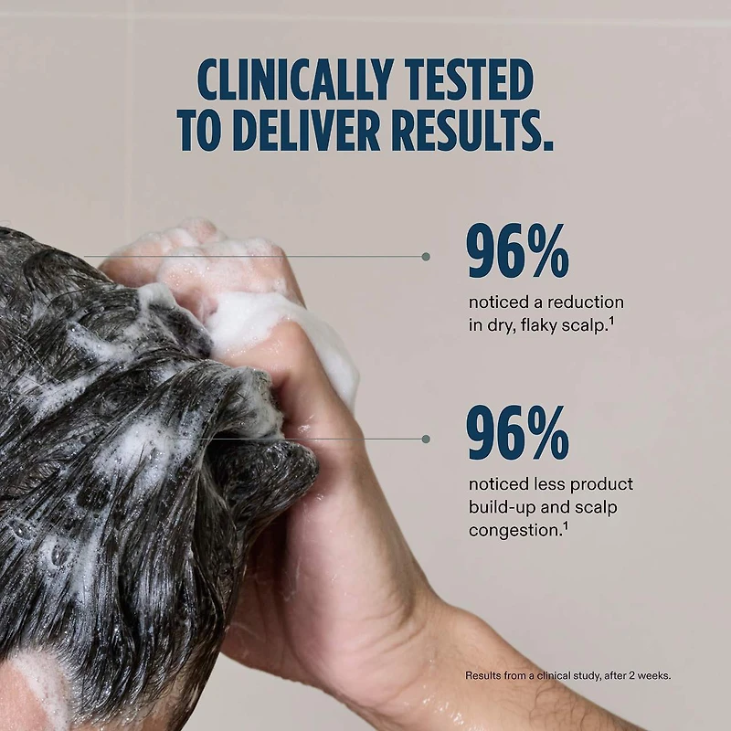 Men's Active Cleanse Scalp Shampoo + Conditioner for Thinning Hair