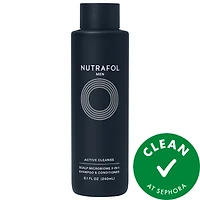 Men's Active Cleanse Scalp Shampoo + Conditioner for Thinning Hair