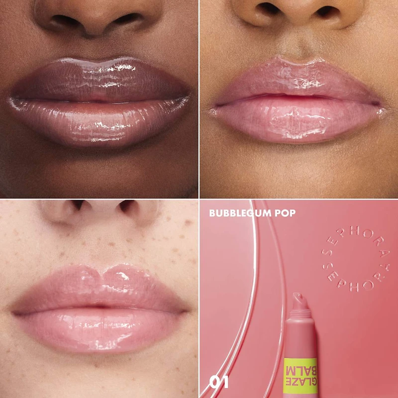 Baume hydratant pour les lèvres Glaze