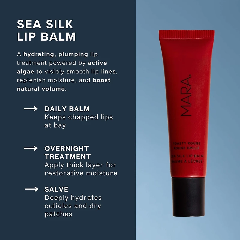 Hydrating Sea Silk Lip Balm Treatment for Anti-Aging and Wrinkles
