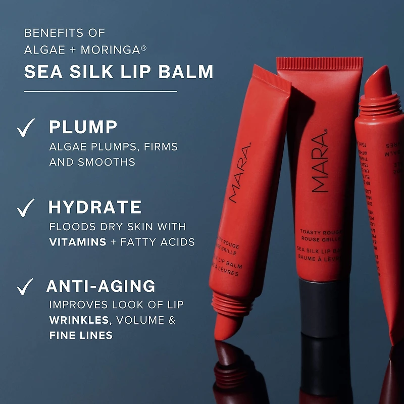 Hydrating Sea Silk Lip Balm Treatment for Anti-Aging and Wrinkles