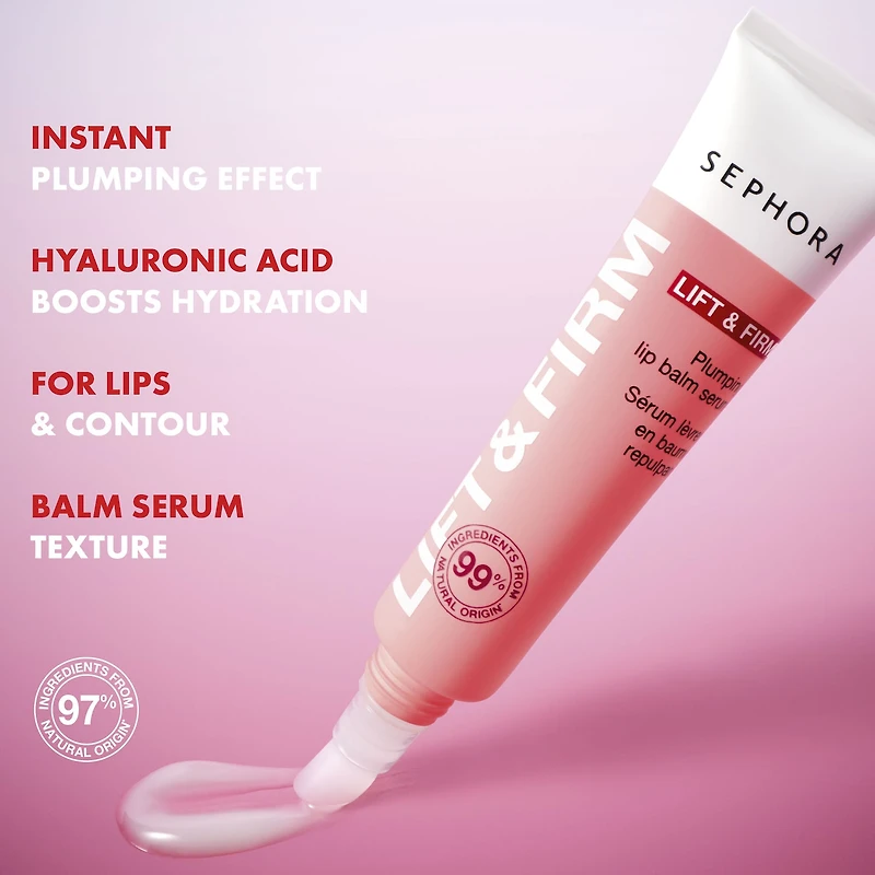 Lift & Firm - Plumping Lip Balm Serum with Hyaluronic Acid