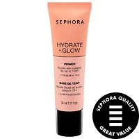 Hydrate + Glow Primer Hydrate + Glow Primer with Polyglutamic Acid