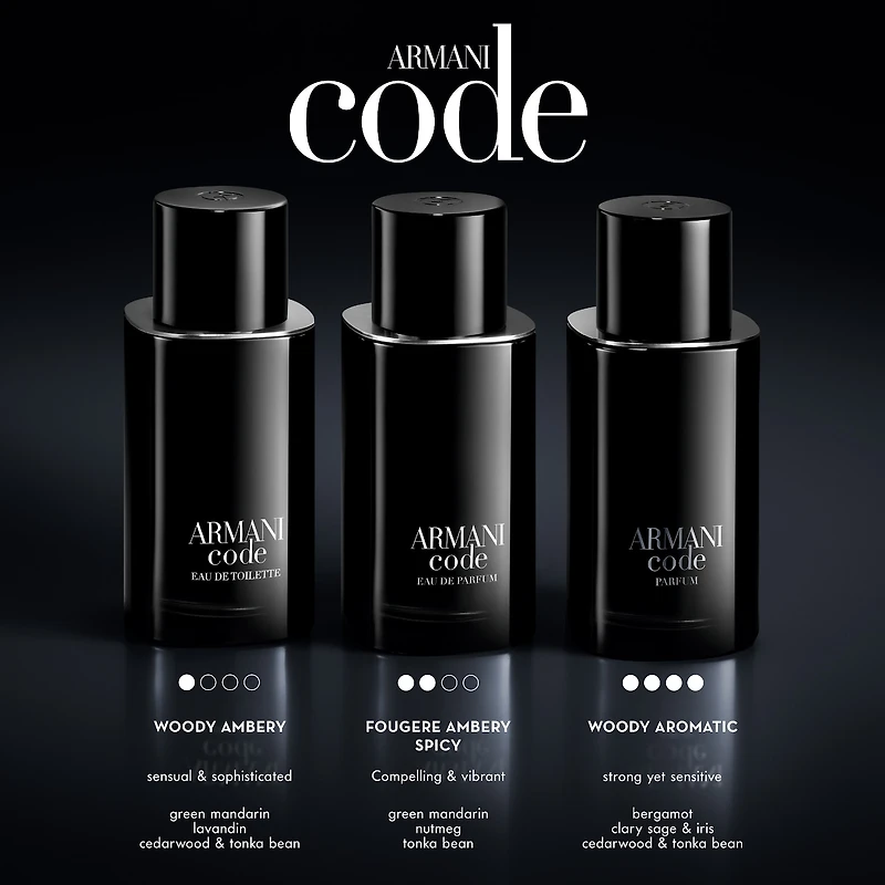 Code Eau de Parfum with Green Mandarin & Tonka Bean