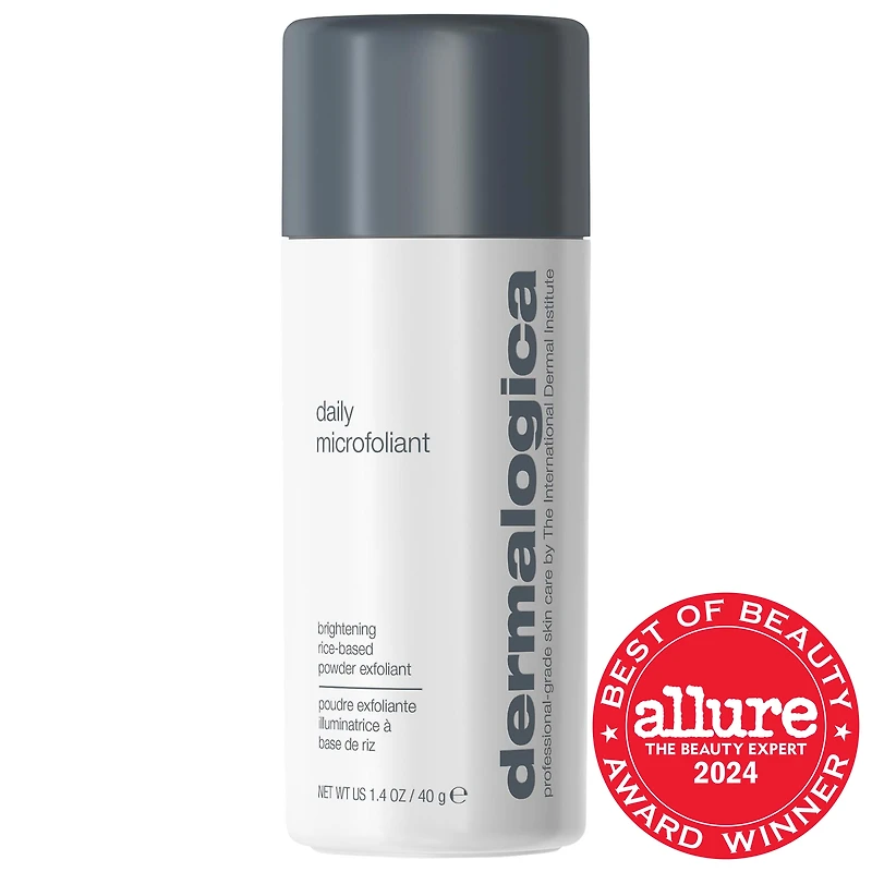 Daily Microfoliant — Salicylic Acid Powder Exfoliator for Pores, Spots & Uneven Skin Tone | Rice Enzyme + BHA Gentle Enough Use