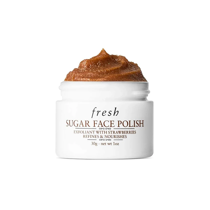 Exfoliant gommant au sucre pour le visage