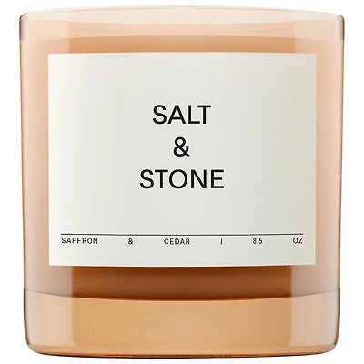 Salt & Stone Saffron & Cedar Candle 8.5 oz / 240 g