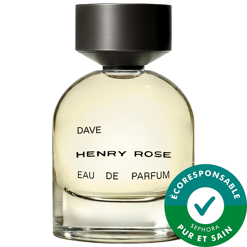 Eau de parfum Dave avec vanille et fève Tonka