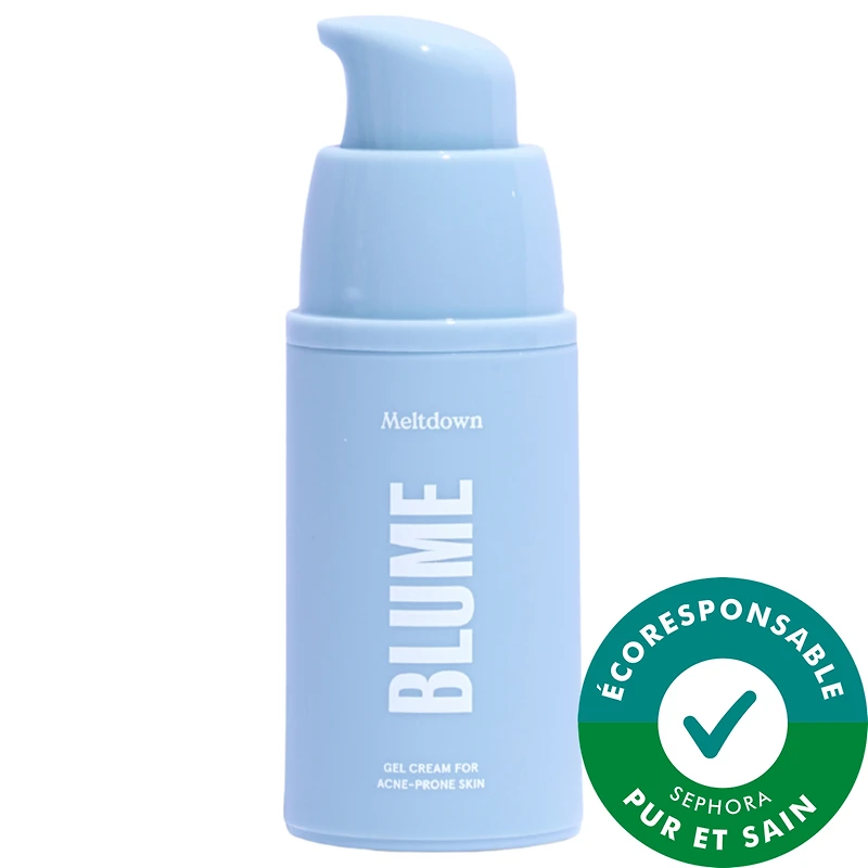 Crème gel pour peau à tendance acnéique Meltdown avec 72 heures d’hydratation