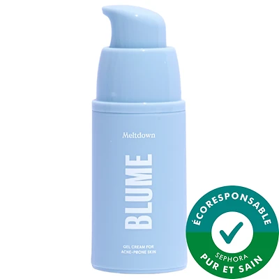 Crème gel pour peau à tendance acnéique Meltdown avec 72 heures d’hydratation