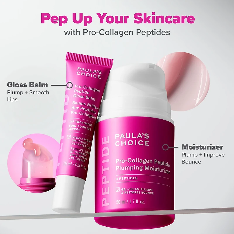Pro-Collagen Peptide Plumping Gel-Cream Moisturizer