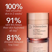 Crème réparatrice et floutante DermInfusions™ avec acide hyaluronique peptides