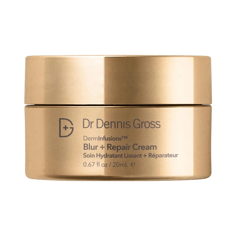 Crème réparatrice et floutante DermInfusions™ avec acide hyaluronique peptides