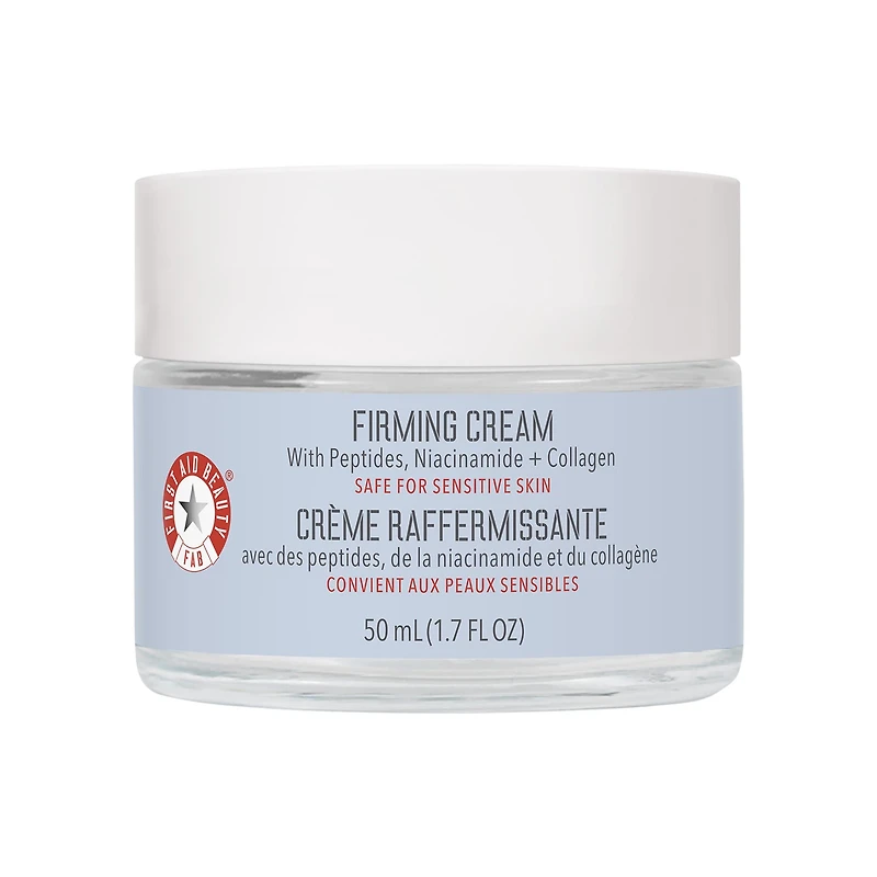 Crème raffermissante avec peptides, niacinamide et collagène