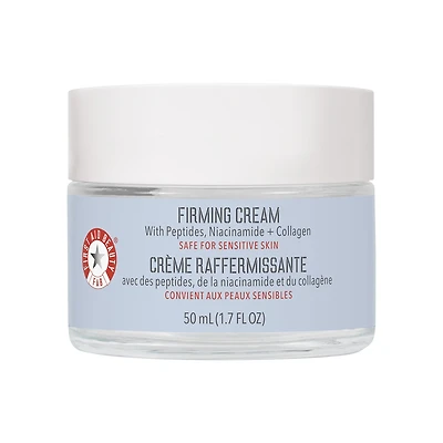 Crème raffermissante avec peptides, niacinamide et collagène