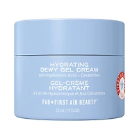 Crème hydratante gel-crème avec acide hyaluronique et céramides