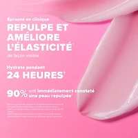 Gel-crème hydratant et repulpant avec peptides pro-collagène