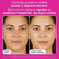 Gel-crème hydratant et repulpant avec peptides pro-collagène