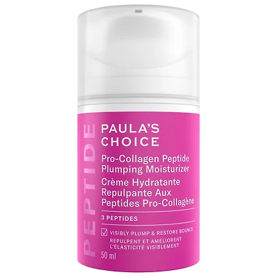 Gel-crème hydratant et repulpant avec peptides pro-collagène