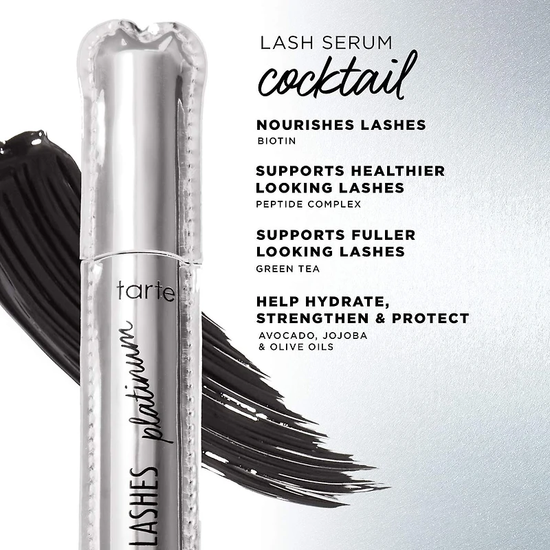 lights, camera, lashes™ 4-in-1 volumizing & conditioning platinum mascara