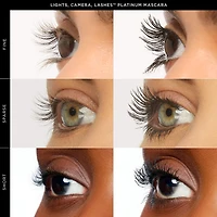 lights, camera, lashes™ 4-in-1 volumizing & conditioning platinum mascara