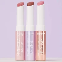 mini maracuja juicy lip plump gloss & balm triple threat trio
