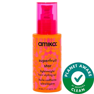 amika Superfruit Star Lightweight Hair Styling Oil 1.7 oz / 50 mL