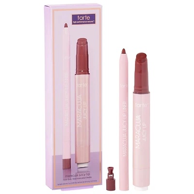 tarte maracuja juicy lip hydrating balm Rose duo Bloom 0.095 oz / 2.7 g