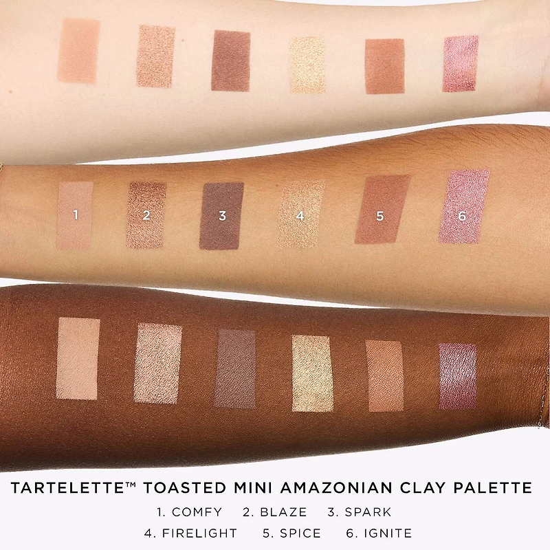 mini tartelette toasted™ Amazonian clay warm neutral eyeshadow palette